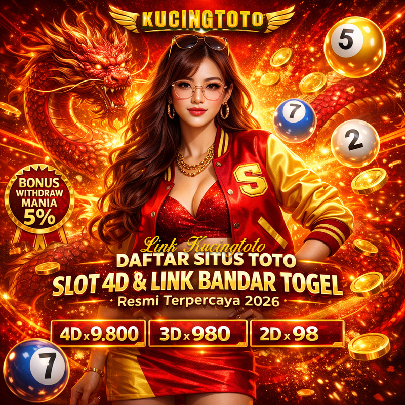 KUCINGTOTO: Login Agen Toto Togel Terbesar & Klaim Promo Bonus Harian Berlaku