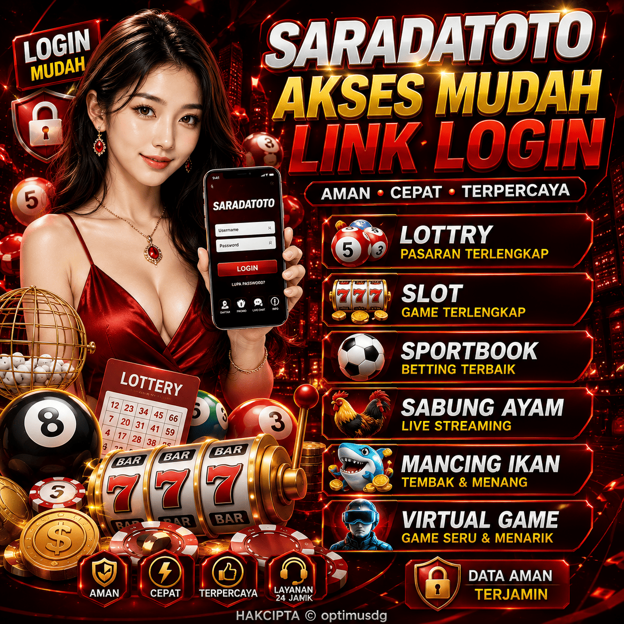 SARADATOTO Akses Mudah Link Login | Platform Game Digital 2026